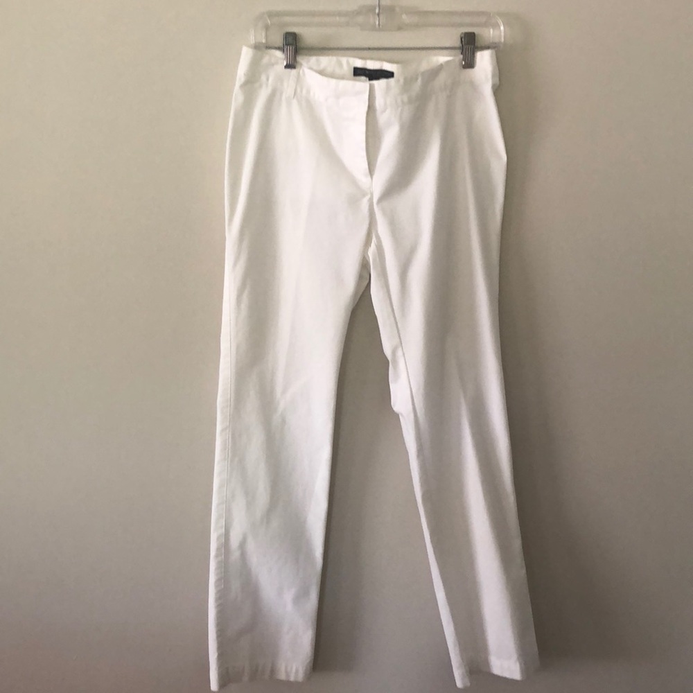 Brooks Brothers Pants 4 Milano Fit White Trousers